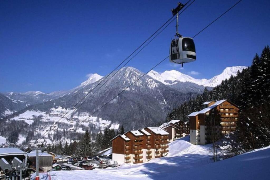 Le Pied Des Pistes A13, Joli Studio Tout Confort 4 Pers, Vue Vallee Imprenable, Draps Non Compris Saint-Jean-dʼAulps Exteriör bild
